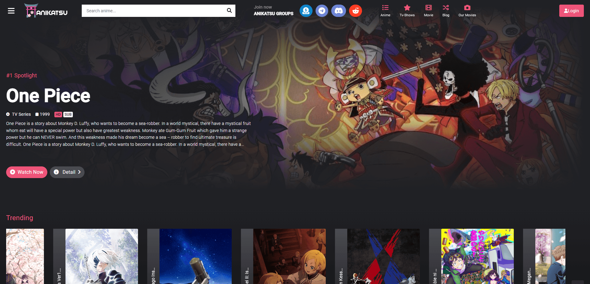 Streaming App using Spring And Angular
